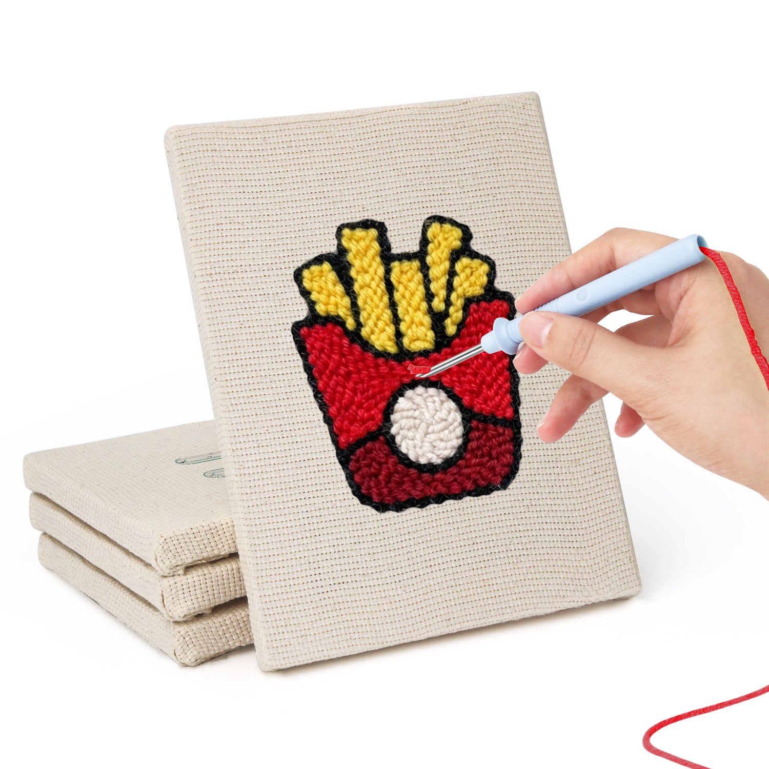 Fast Food 4 | Mini Punch Needle Kit