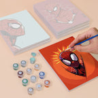 6 Mini Paintings - Superhero Set