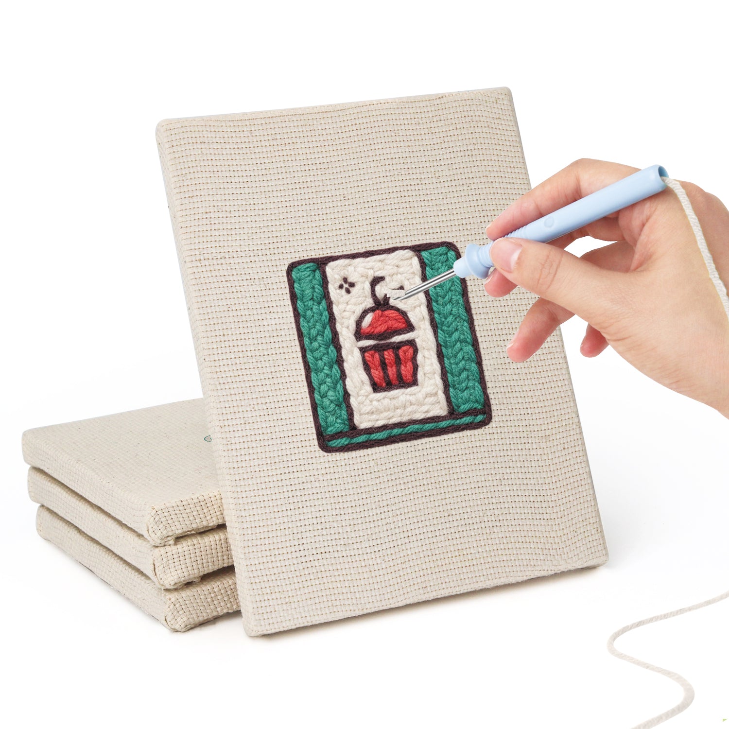 Snacks & Desserts 9 | Mini Punch Needle Kit