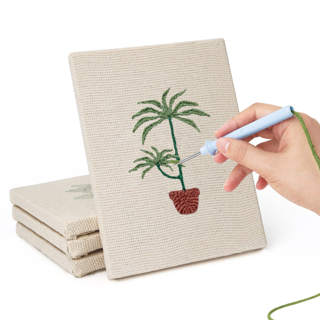 Potted Plants 15 | Mini Punch Needle Kit