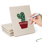 Cactus & Succulents 9 | Mini Punch Needle Kit