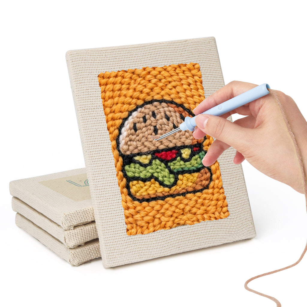 Fast Food 11 | Mini Punch Needle Kit