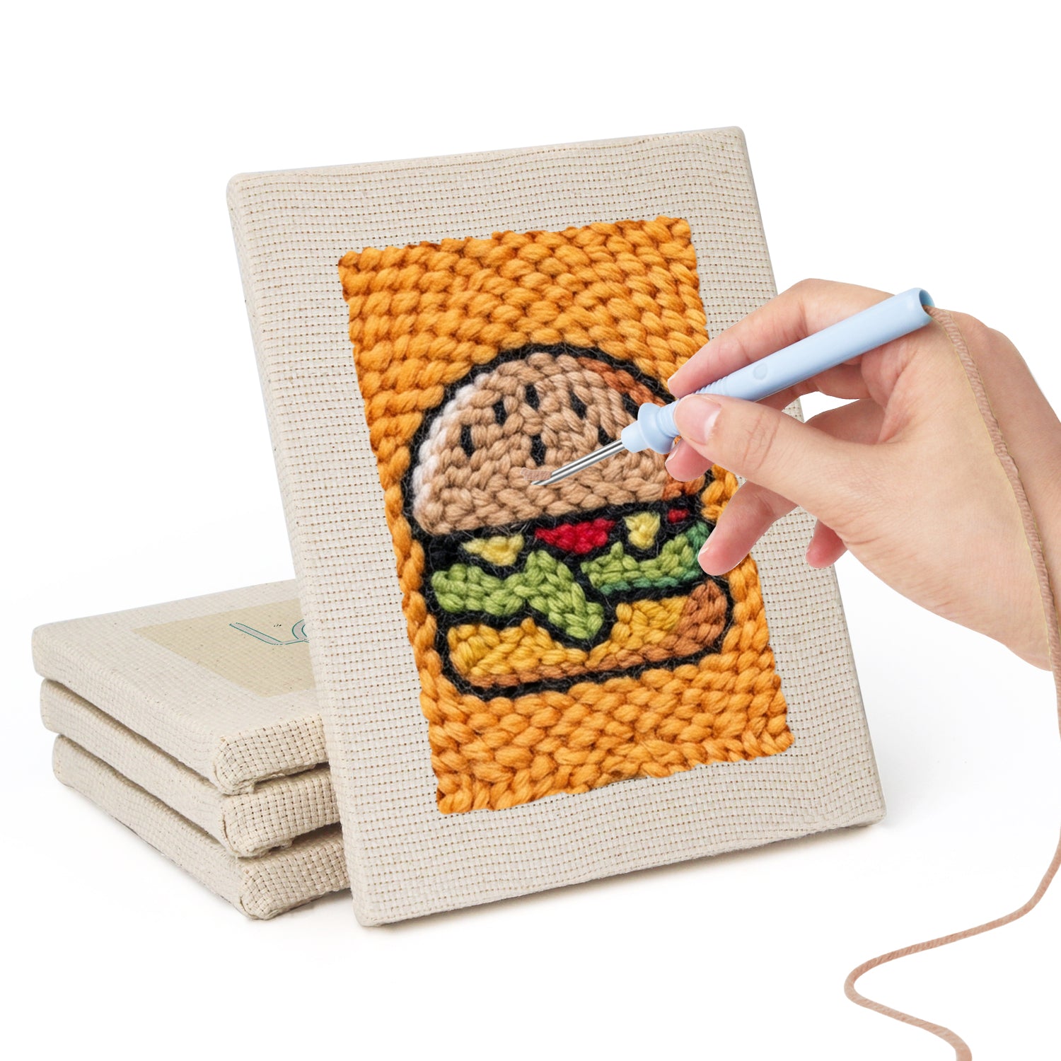 Fast Food 11 | Mini Punch Needle Kit