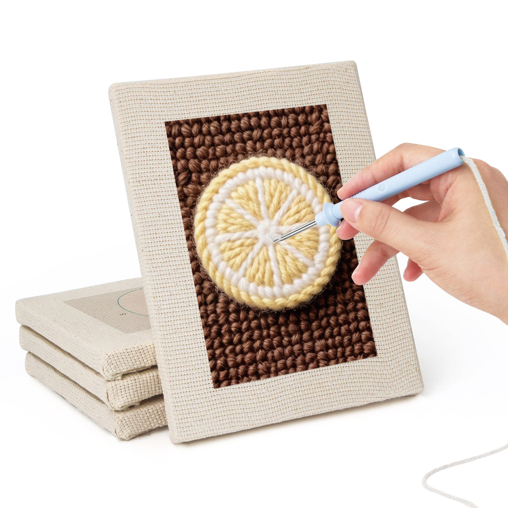 Fruits & Vegetables 11 | Mini Punch Needle Kit