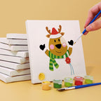 Paint by Number - 9 Mini Paintings | Christmas Set
