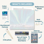 Northern Lights in Norway | Paint by Numbers