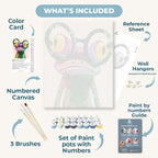 Happy Frog | Paint by Numbers