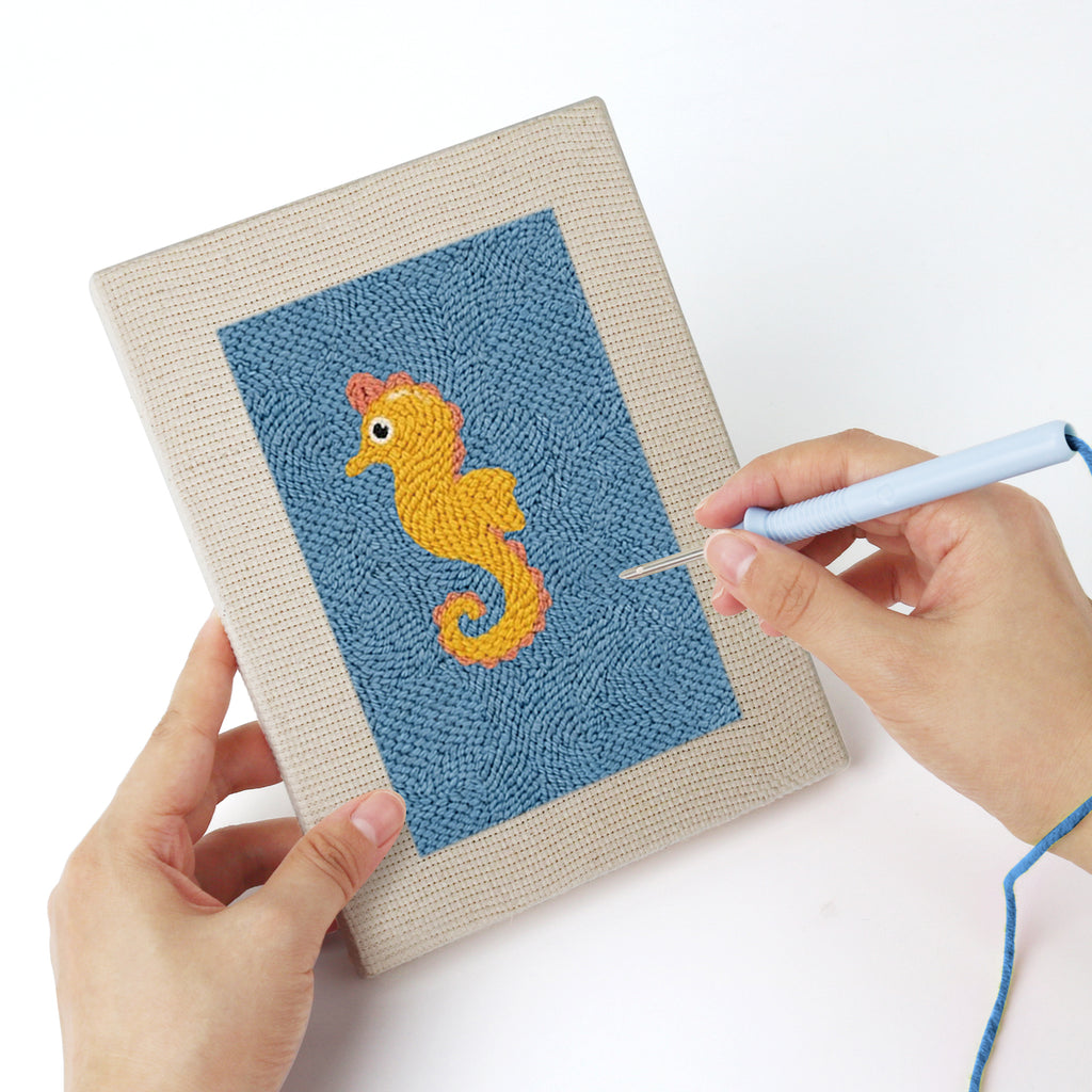 Sea Animals 9 | Mini Punch Needle Kit