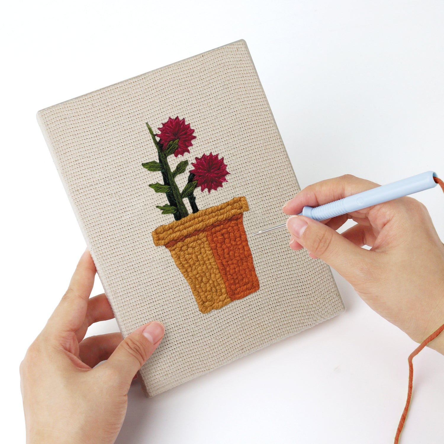 Floral Plants 4 | Mini Punch Needle Kit