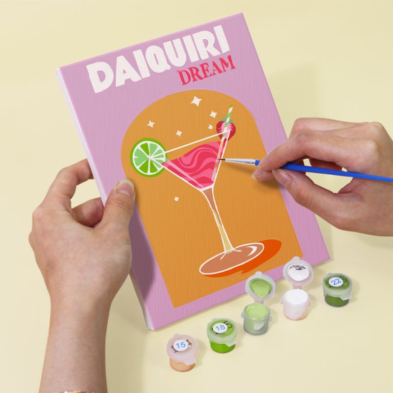 12 Mini Paintings | Colorful Cocktail Bundle