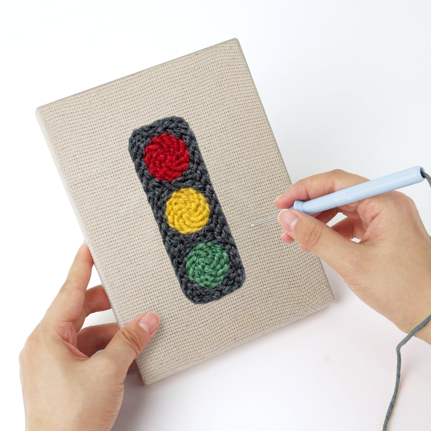 Traffic & Road Signs 1 | Mini Punch Needle Kit