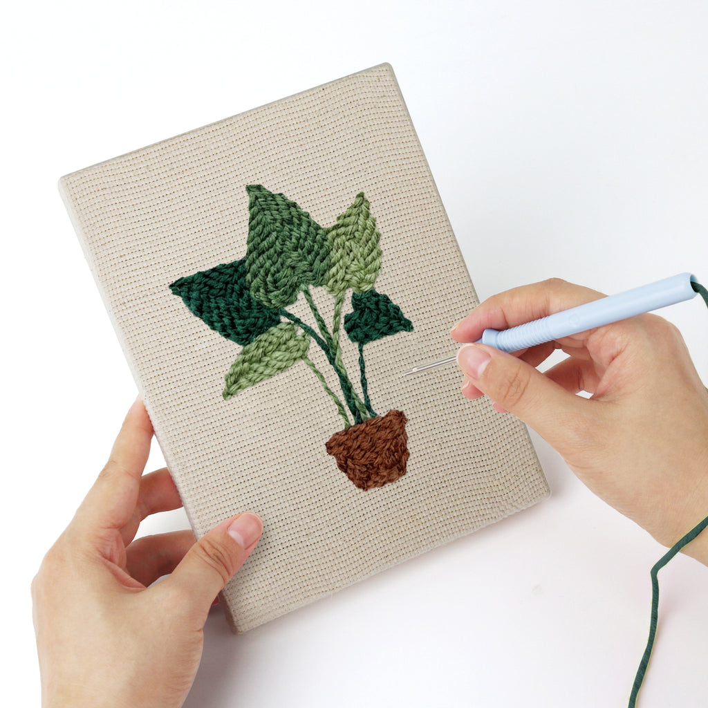 Potted Plants 6 | Mini Punch Needle Kit