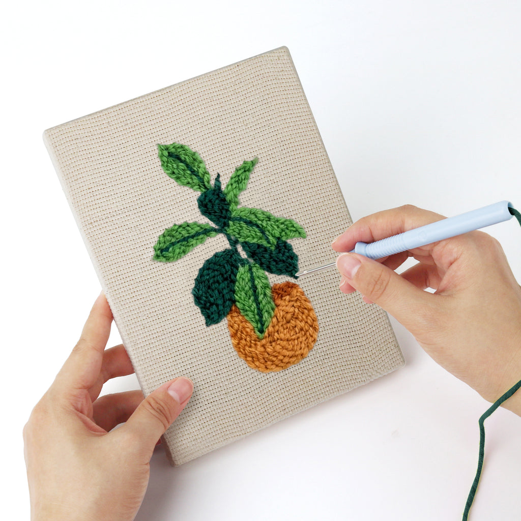 Potted Plants 3 | Mini Punch Needle Kit
