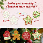 8 Christmas hangers - Winter set