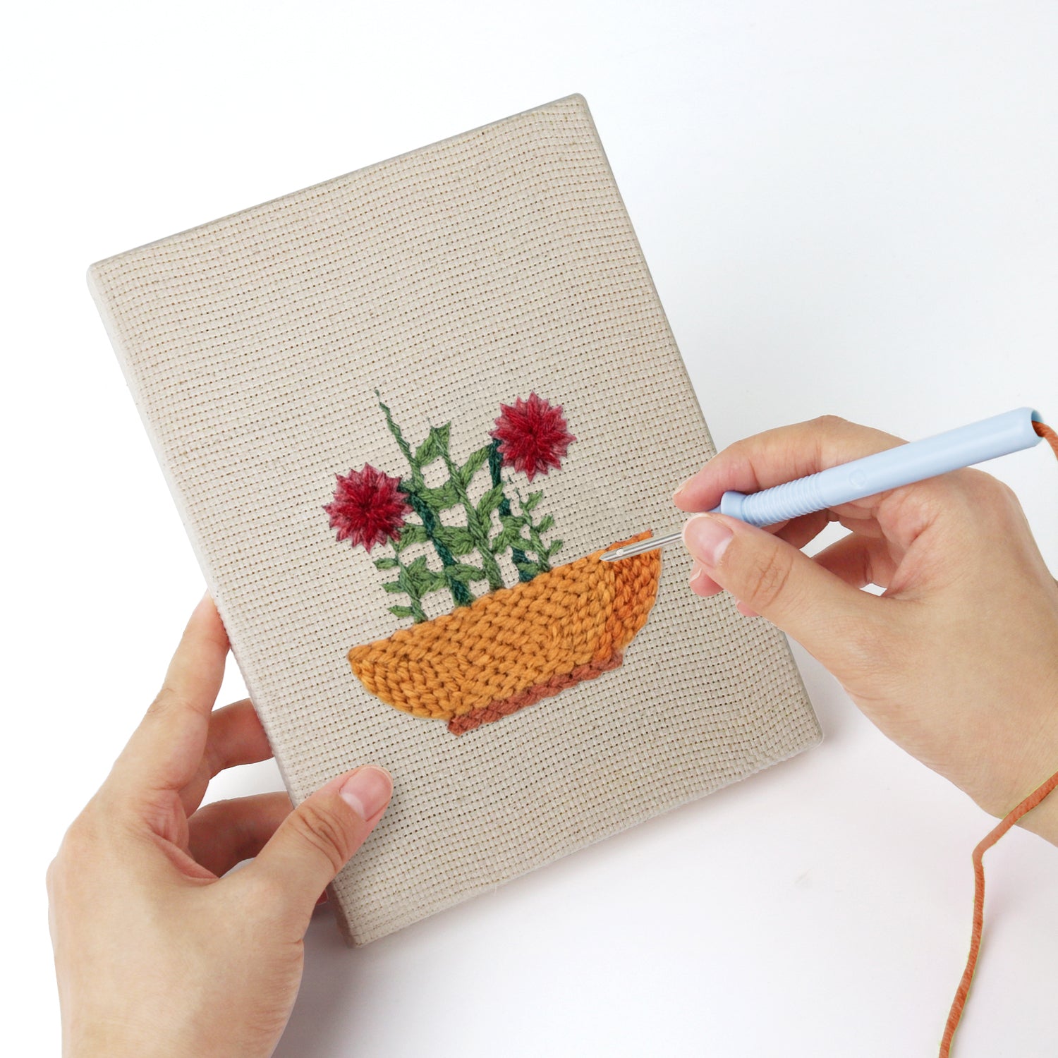 Floral Plants 1 | Mini Punch Needle Kit