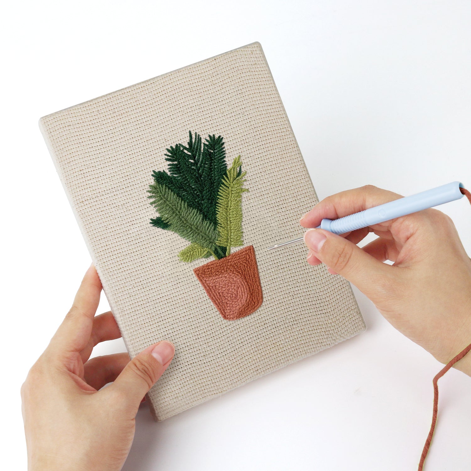 Potted Plants 9 | Mini Punch Needle Kit