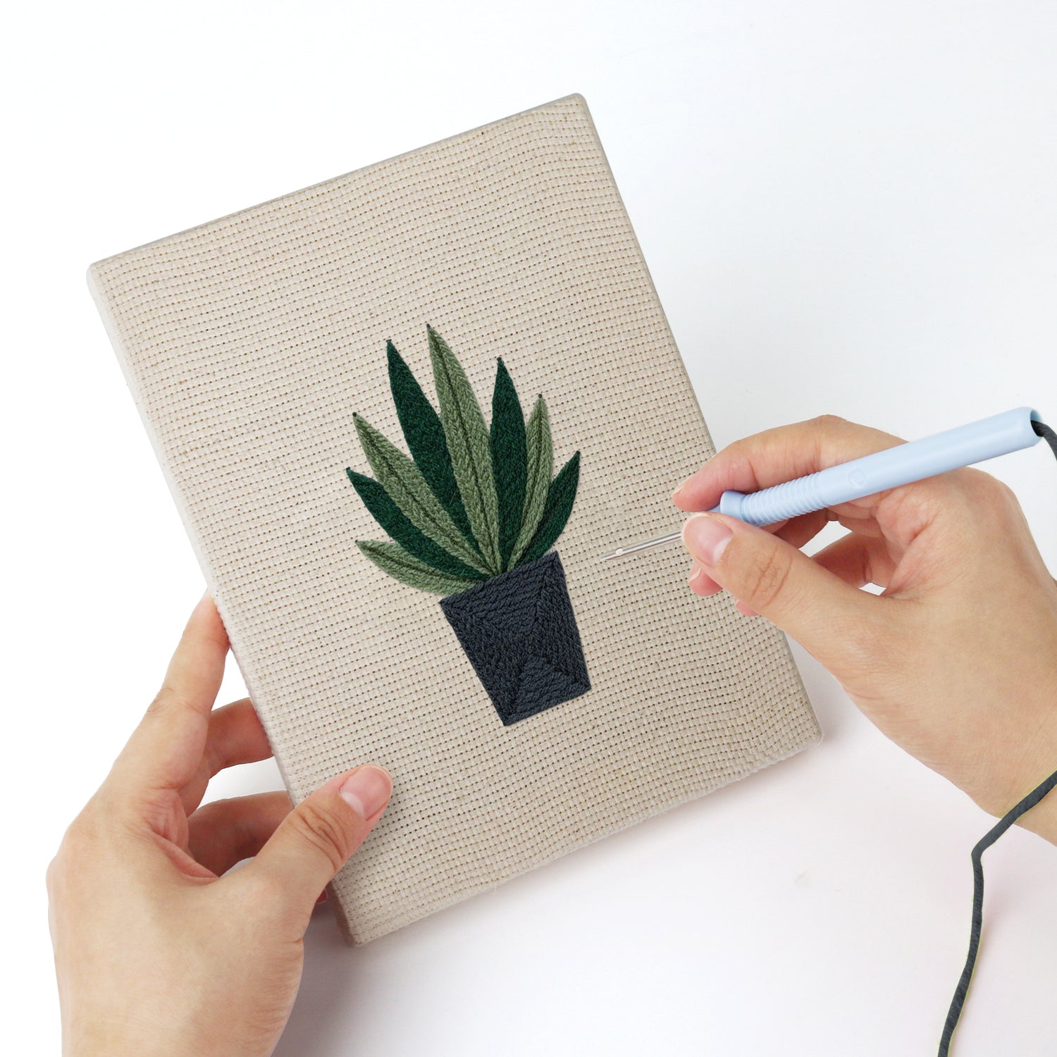 Potted Plants 8 | Mini Punch Needle Kit