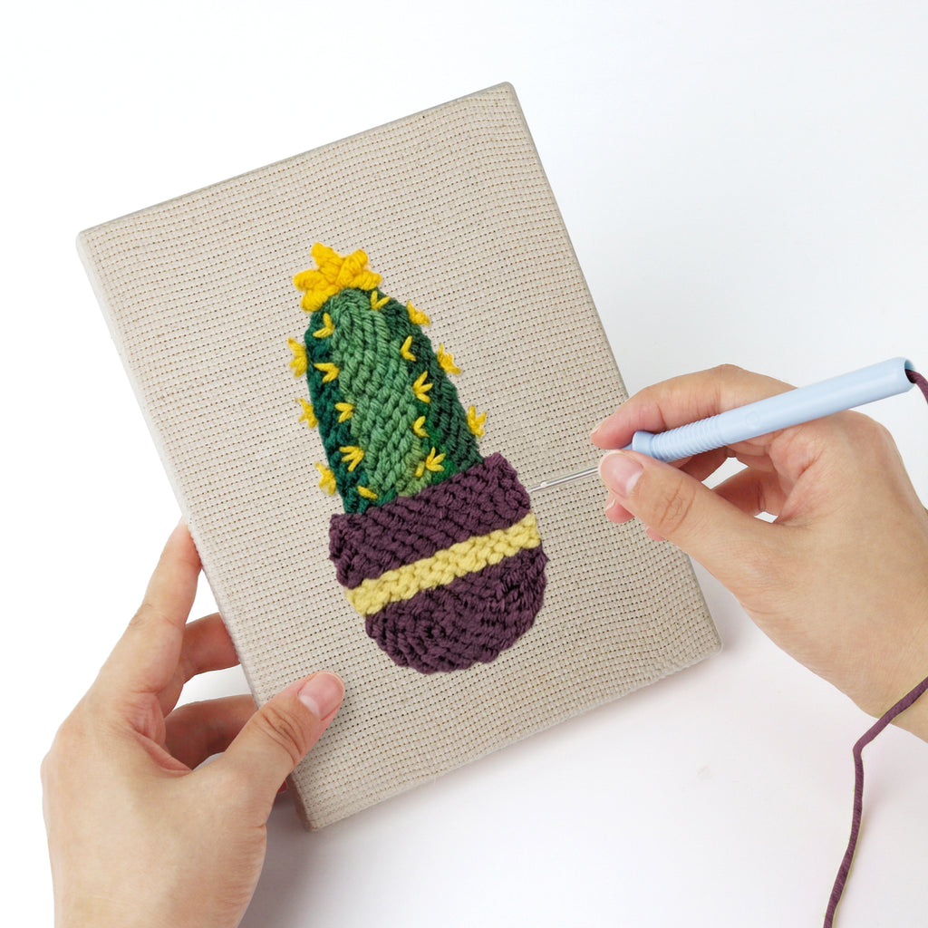 Cactus & Succulents 1 | Mini Punch Needle Kit