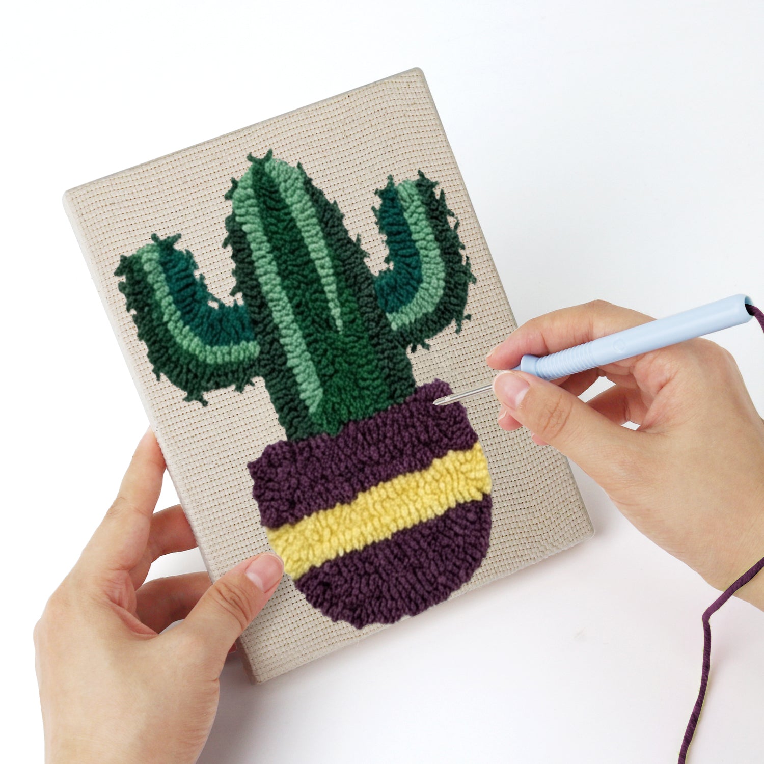 Potted Plants 11 | Mini Punch Needle Kit