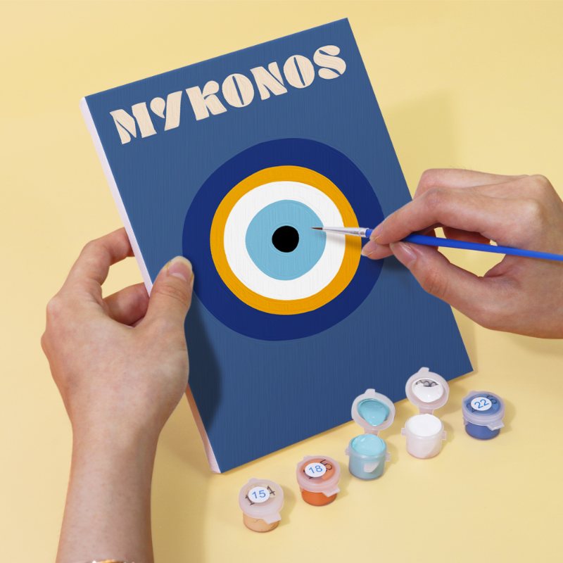 6 Mini Paintings - Coastal vibes set