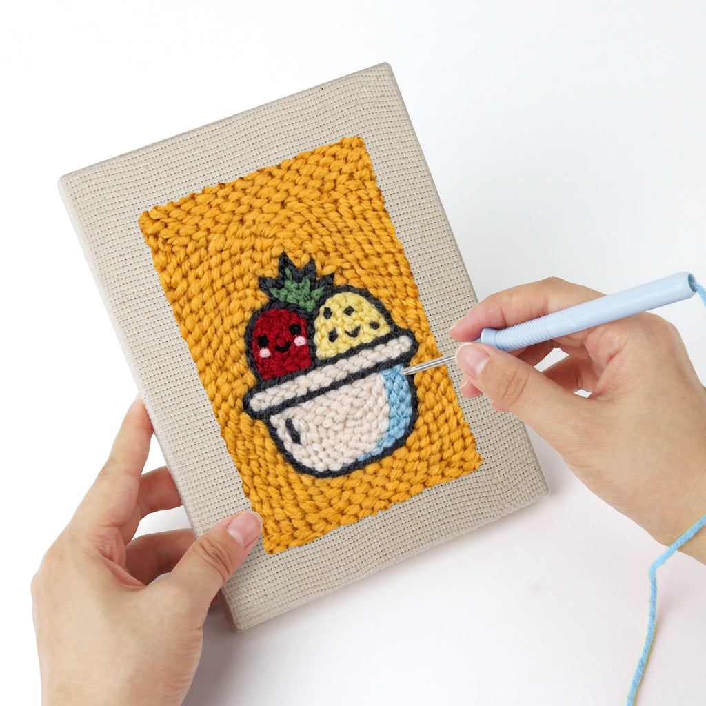 Snacks & Desserts 23 | Mini Punch Needle Kit