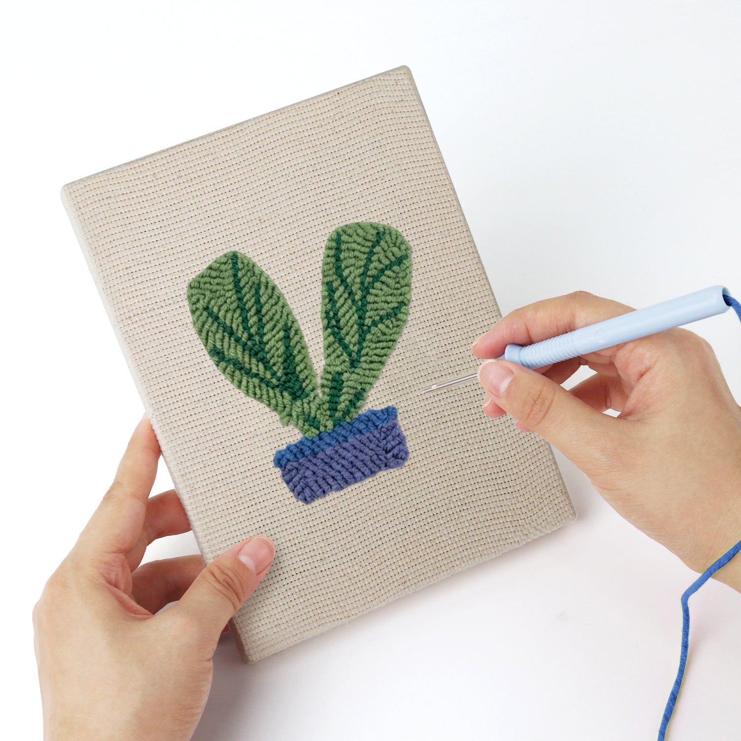 Potted Plants 7 | Mini Punch Needle Kit