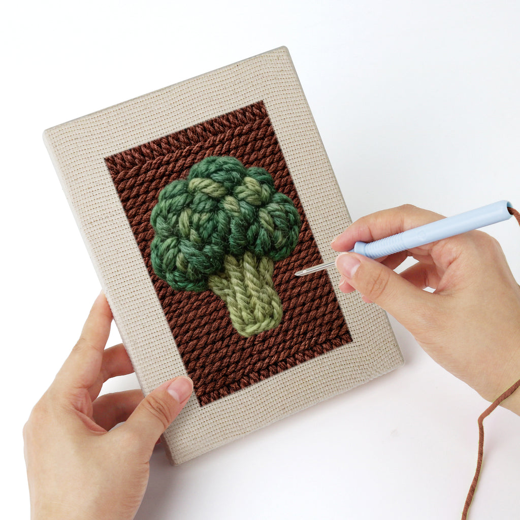 Fruits & Vegetables 17 | Mini Punch Needle Kit