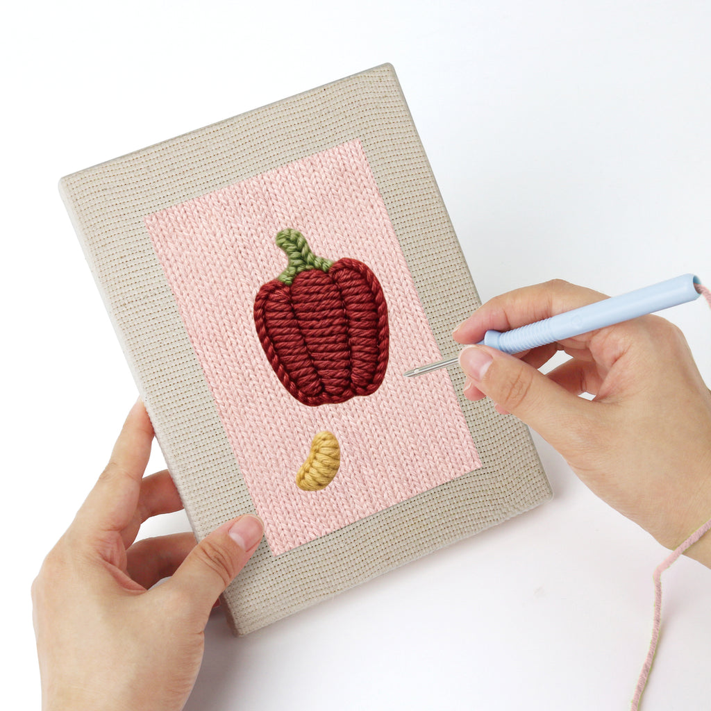 Fruits & Vegetables 19 | Mini Punch Needle Kit