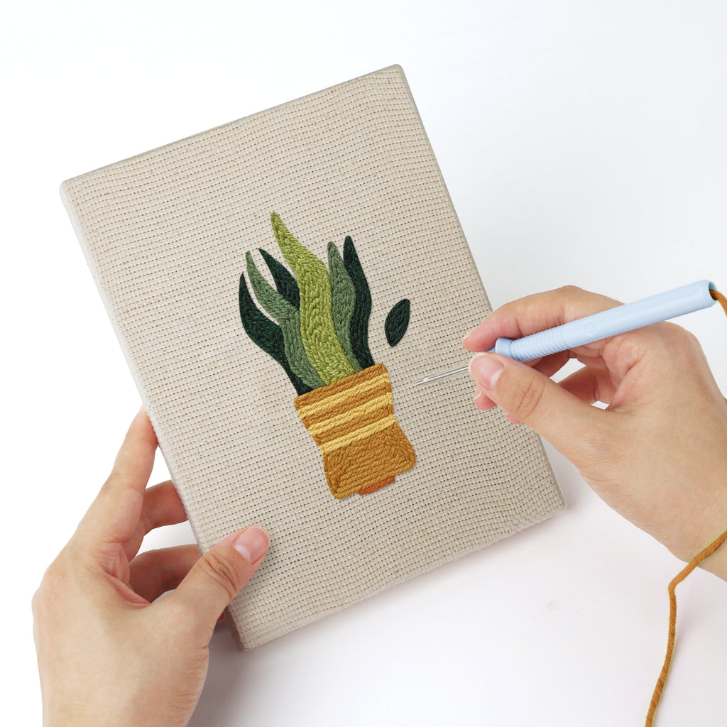 Potted Plants 10 | Mini Punch Needle Kit