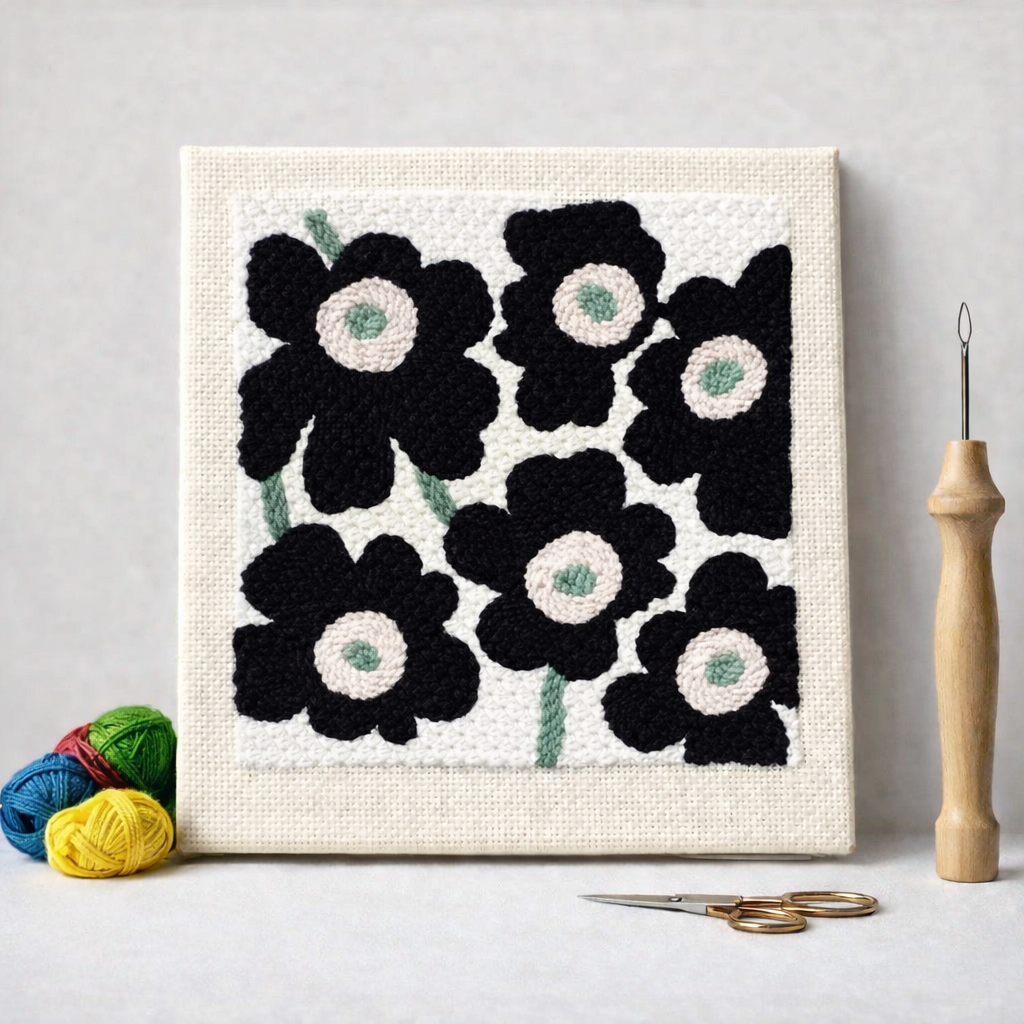 Punch Needle – Graphic Flowers