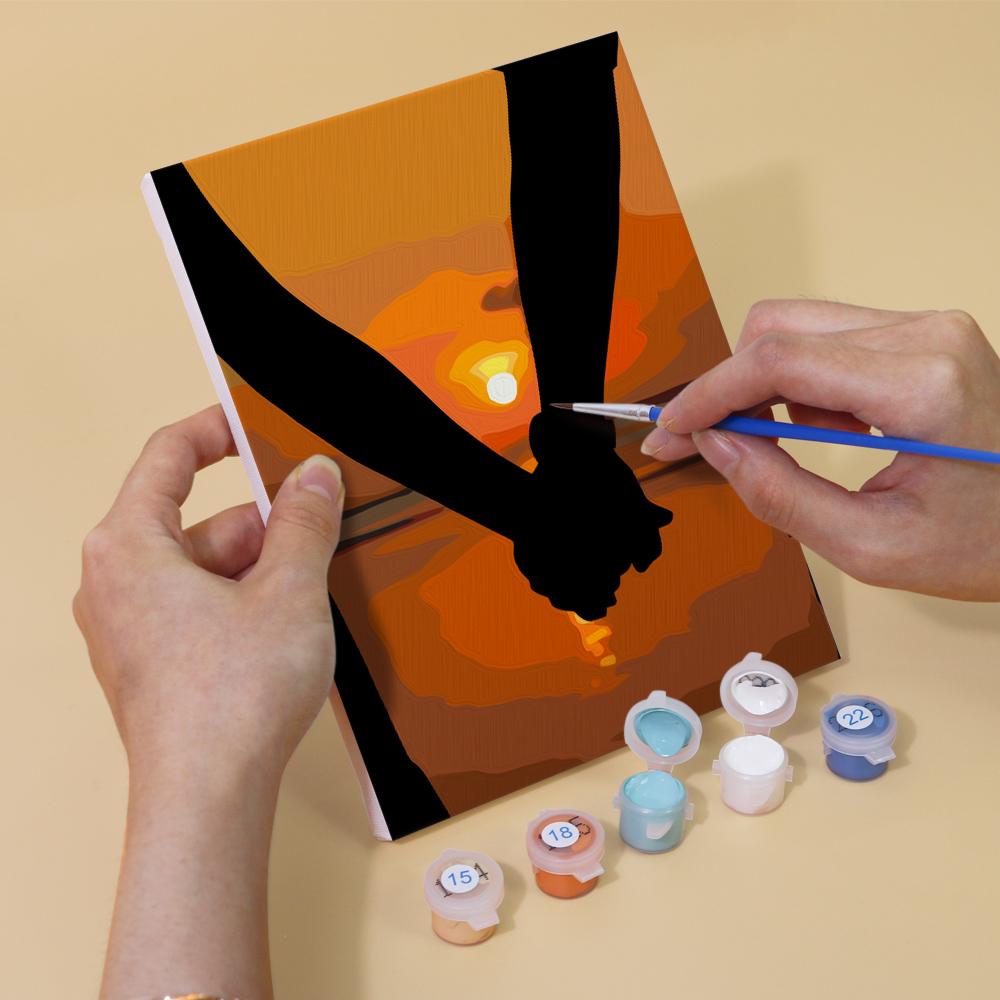 6 Mini Paintings - Love Set