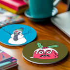 4 Paint by Number Coasters – Crazy Christmas Set