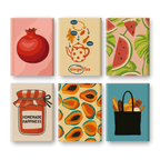 6 Mini Paintings | Fresh & Fruity Set