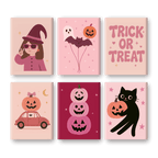 6 Mini Paintings - Trick Or Treat Set