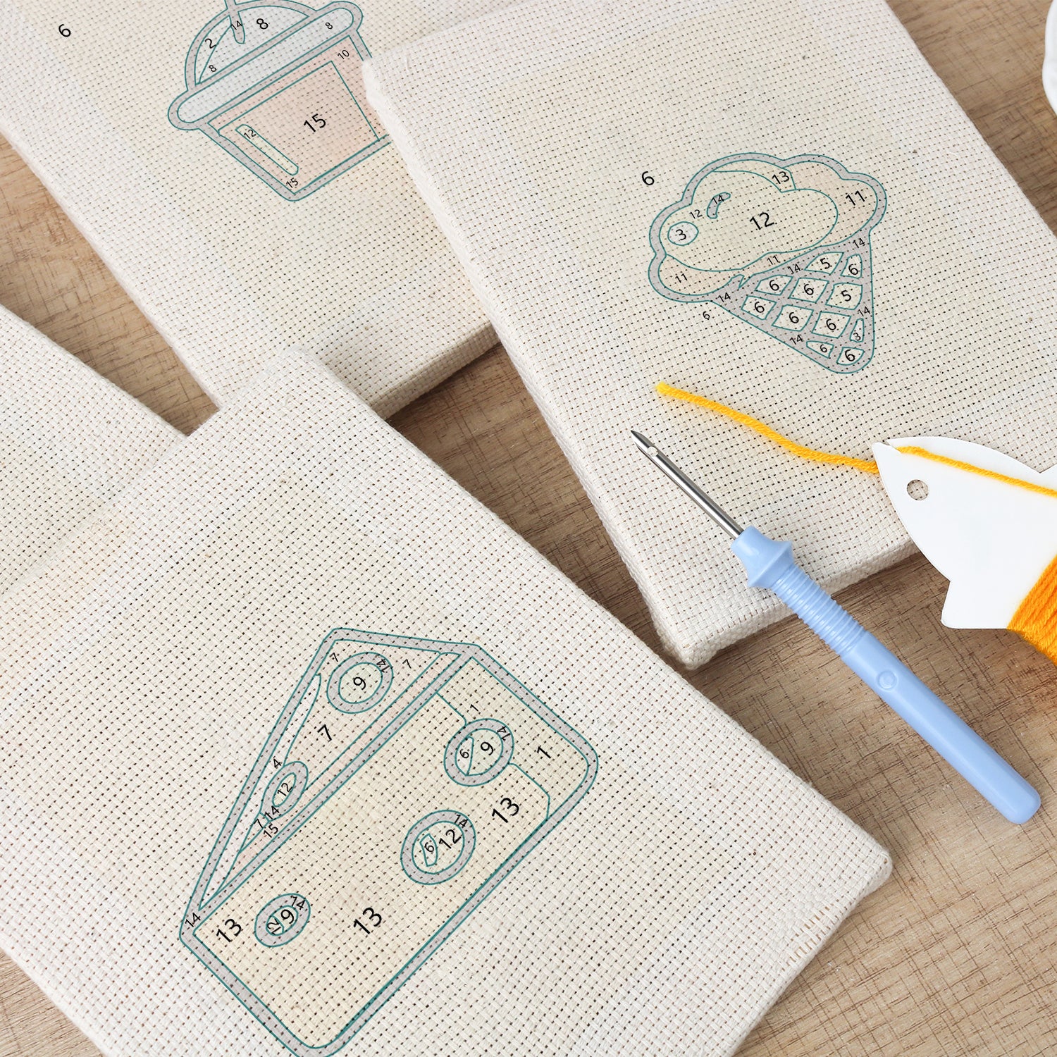 Snacks & Desserts 31 | Mini Punch Needle Kit