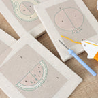 Fruits & Vegetables 11 | Mini Punch Needle Kit