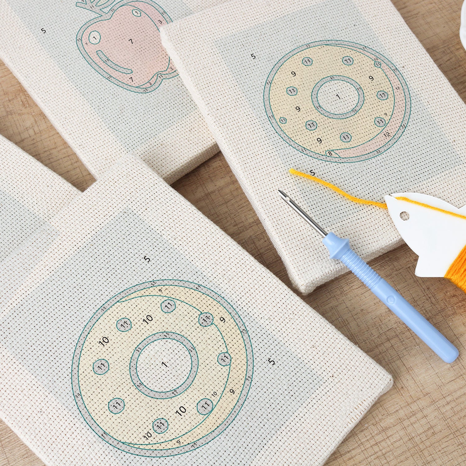Snacks & Desserts 18 | Mini Punch Needle Kit