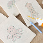 Sea Animals 6 | Mini Punch Needle Kit
