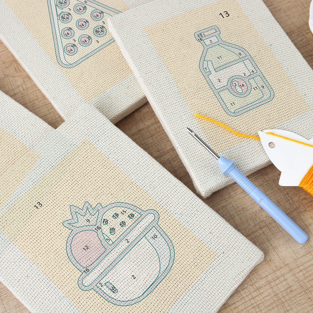 Snacks & Desserts 23 | Mini Punch Needle Kit