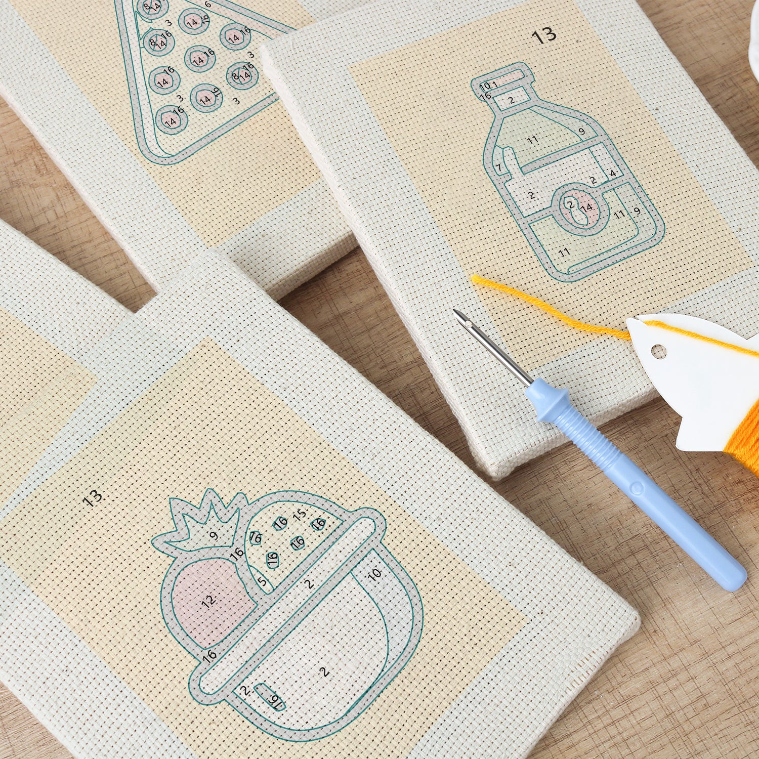 Snacks & Desserts 23 | Mini Punch Needle Kit