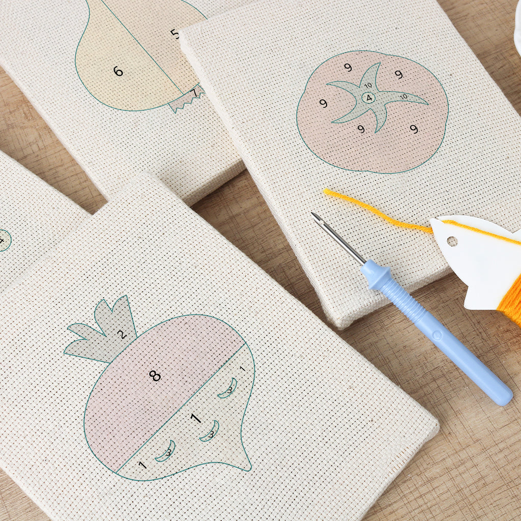 Fruits & Vegetables 24 | Mini Punch Needle Kit