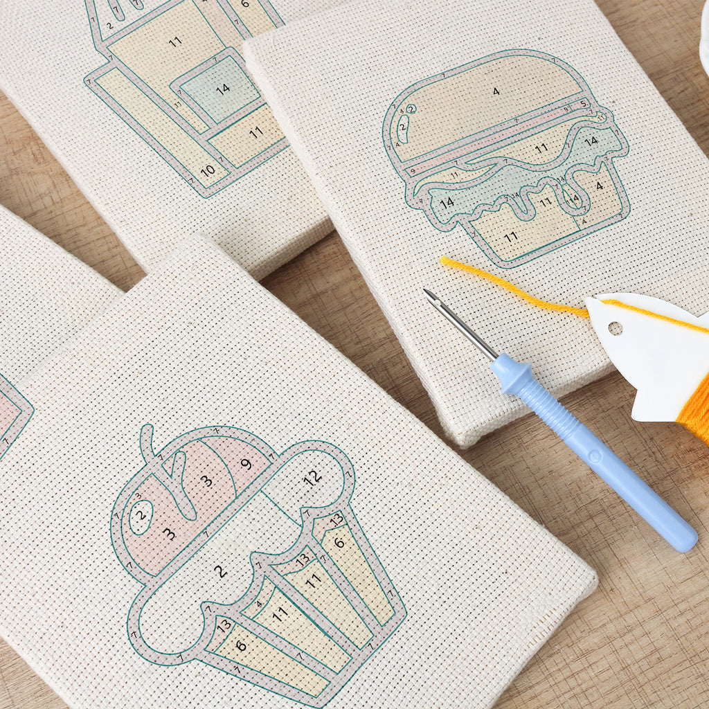 Fast Food 2 | Mini Punch Needle Kit