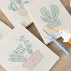 Potted Plants 1 | Mini Punch Needle Kit