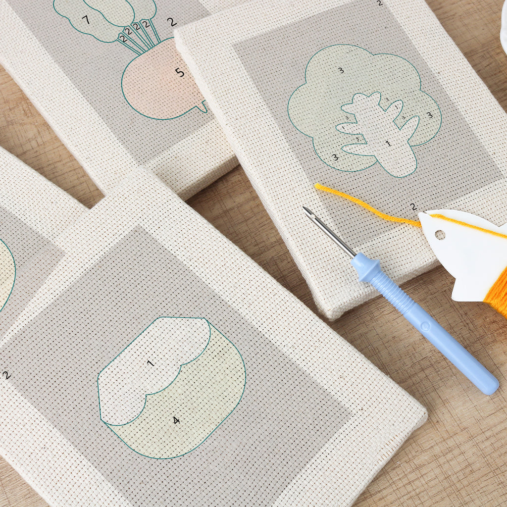 Fruits & Vegetables 18 | Mini Punch Needle Kit