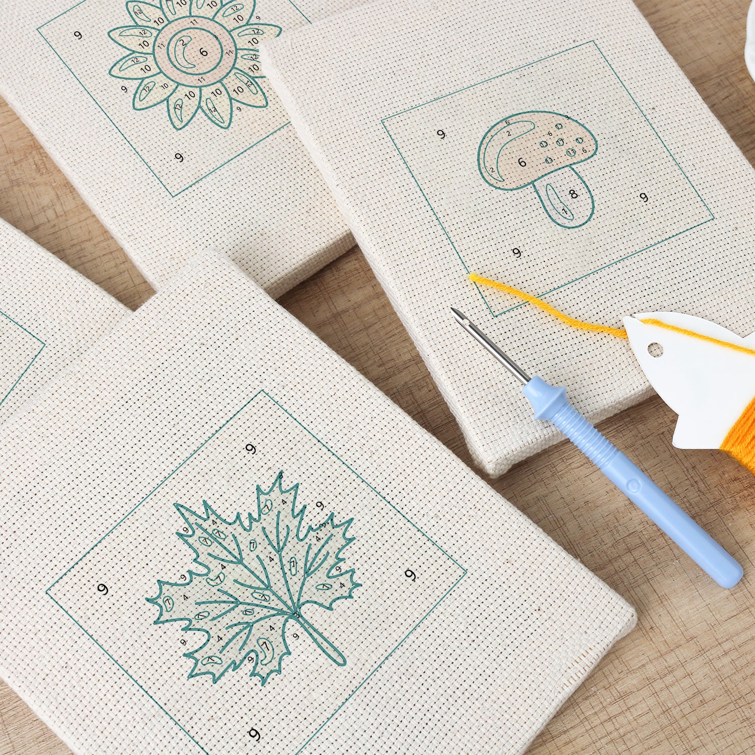 Fruits & Vegetables 26 | Mini Punch Needle Kit