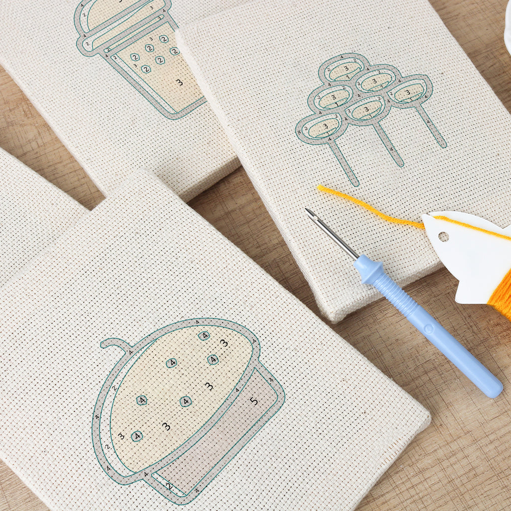 Snacks & Desserts 5 | Mini Punch Needle Kit