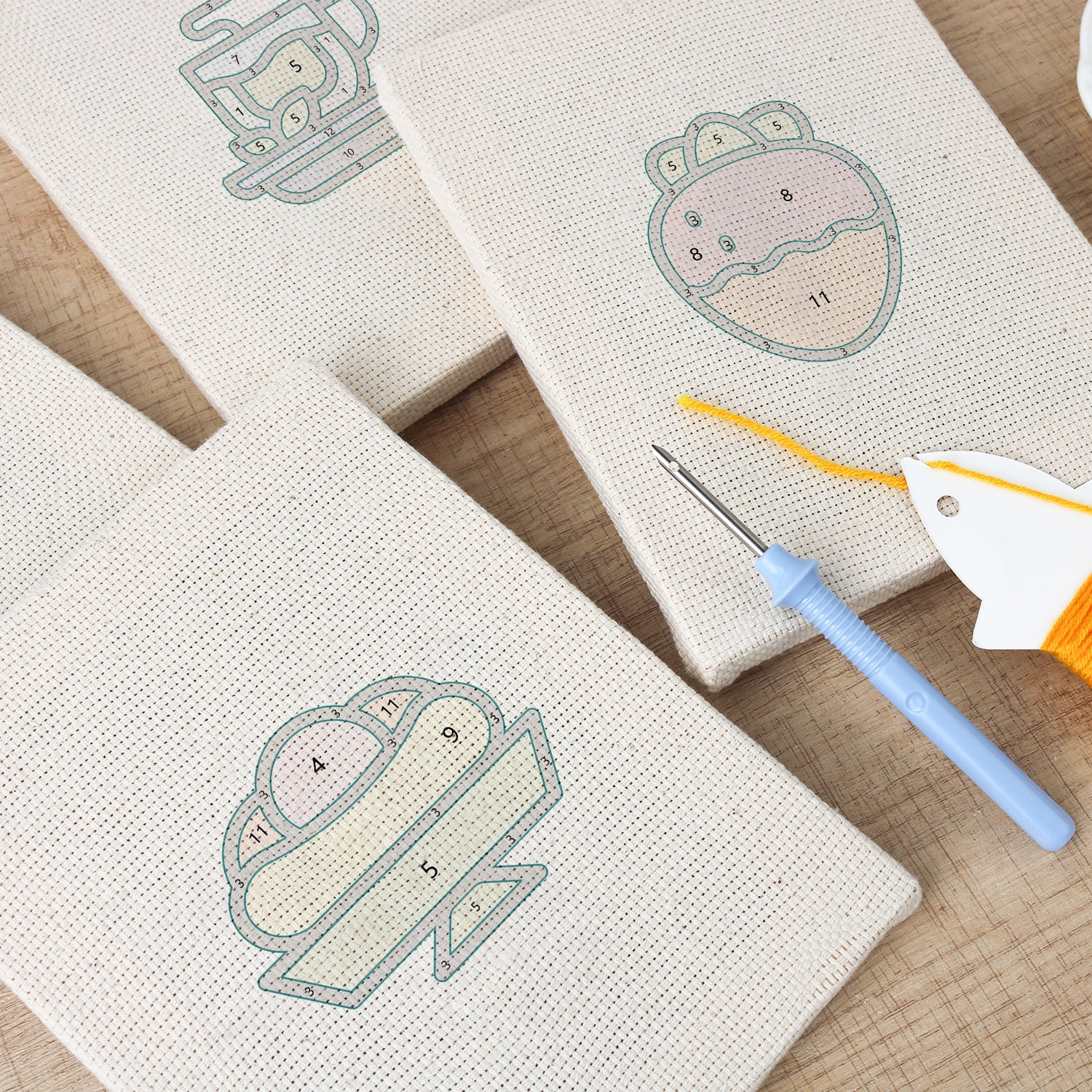 Snacks & Desserts 14 | Mini Punch Needle Kit