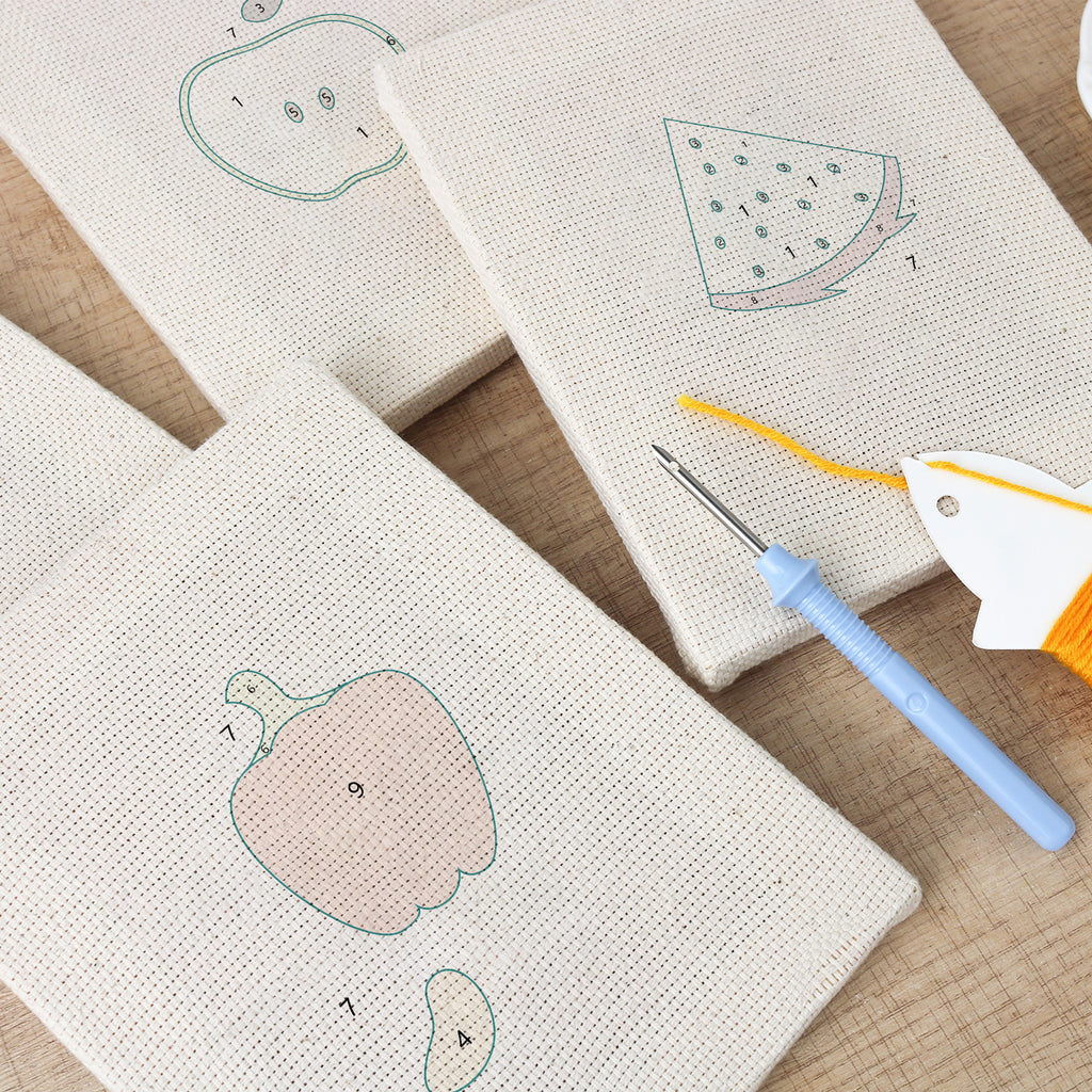 Fruits & Vegetables 19 | Mini Punch Needle Kit