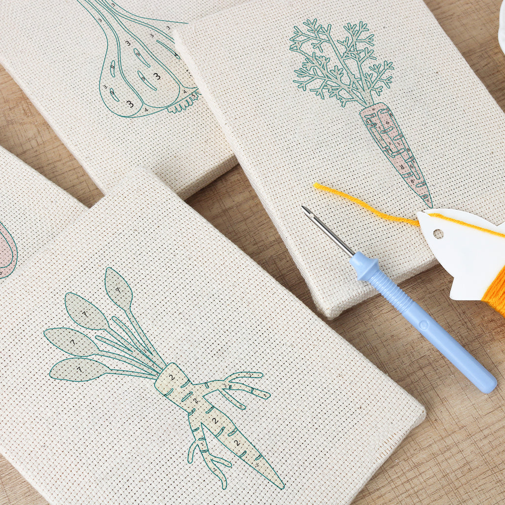 Fruits & Vegetables 40 | Mini Punch Needle Kit