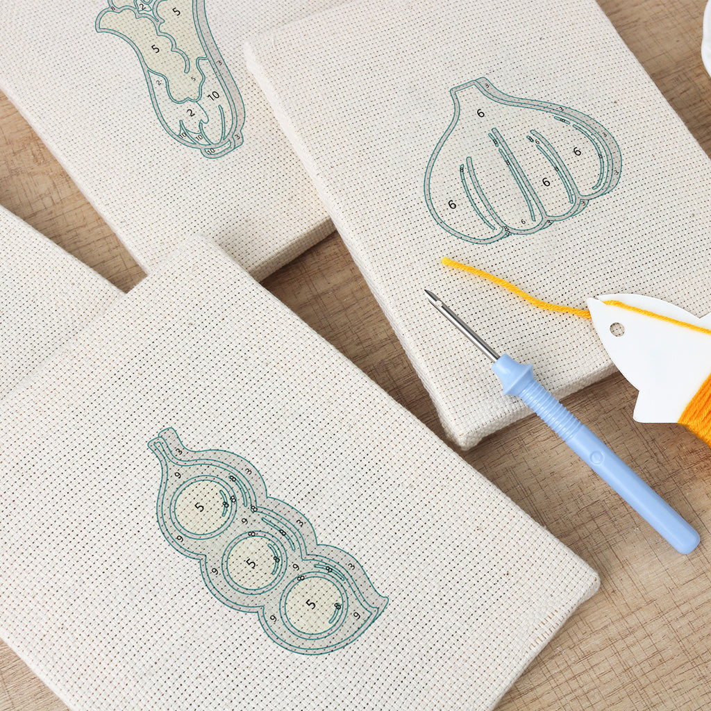 Fruits & Vegetables 1 | Mini Punch Needle Kit